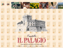 Tablet Screenshot of castelloilpalagio.it