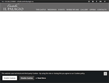 Tablet Screenshot of castelloilpalagio.eu